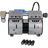 Bomba de vacío de Oilless- bomba de vacío de pistón de 220V 370W Oilless- bomba de aire de alto flujo de 680mmHg - -90…